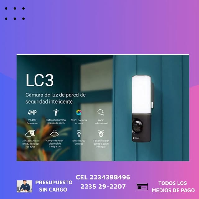 Cámara inteligente integrada a las soluciones de SDM Alarmas